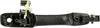 Dorman 79408 Front Driver Side Exterior Door Handle Compatible with Select Honda Models, Smooth Black