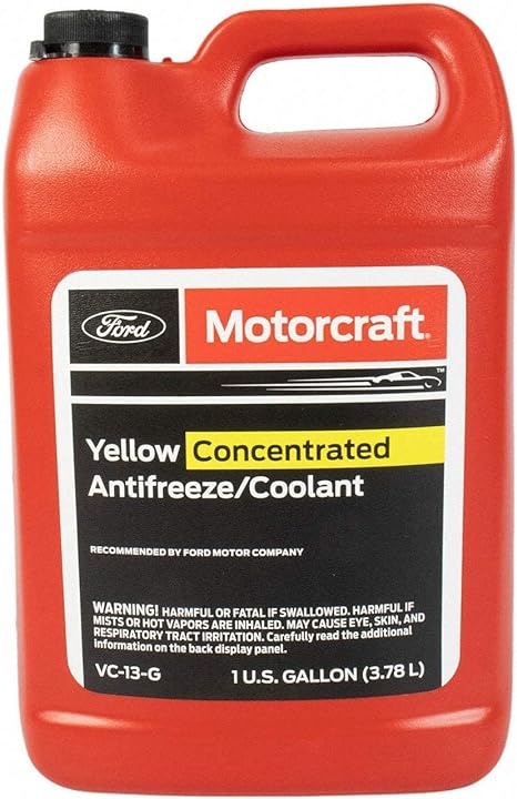 Ford Genuine Ford Fluid VC-13-G Yellow Concentrated Antifreeze/Coolant - 1 Gallon