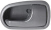 For Mazda Protege Interior Door Handle Front or Rear, Passenger Side Gray (1995-2003) | Trim:All Submodels | MA1353101 | GA2K58330B29