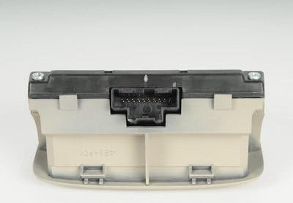 GM Genuine Parts 15-73844 Shale Roof Console Auxiliary Heating and Air Conditioning Control Panel