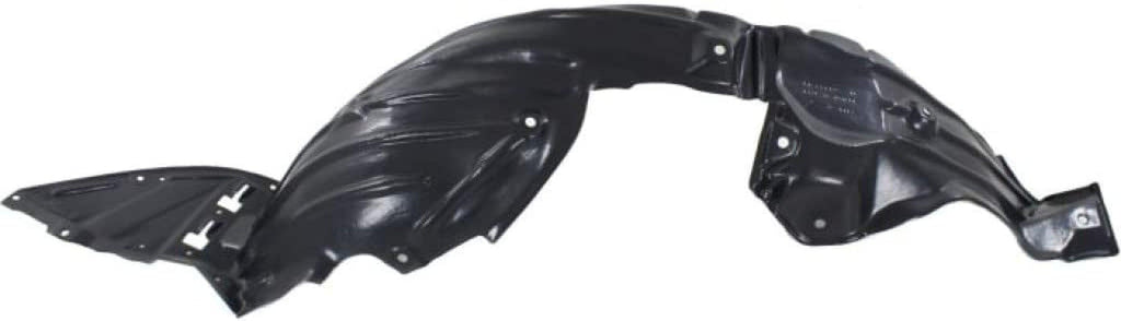 For Mazda 3 Sport Splash Guard/Fender Liner 2014 15 16 17 18 | Front, Passenger Side, Front Section| Replacement for B45A56130H, MA1249145 | Trim: GT/GS/GX