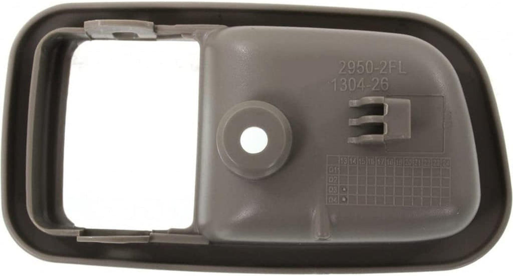 Compatible with Toyota Tundra Door Handle Trim 2000-2006 Driver Side | Front | inside | Gray | Standard/Extended Cab Pick up | 692780C010B1