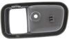 Compatible with Toyota Tundra Door Handle Trim 2000-2006 Passenger Side | Rear | inside | Gray | Extended Cab Pick up | 692970C010B2