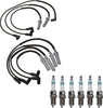 Denso Wire Set 7Mm & 6 Iridium Power Spark Plugs 0.044 Kit for Dodge 3.9 V6