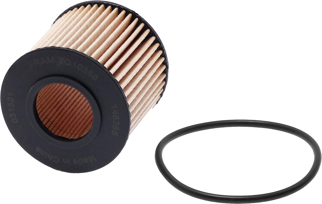 Tough Guard Replacement Oil Filter TG10358, Designed for Interval Full-Flow Changes Lasting up to 15K Miles