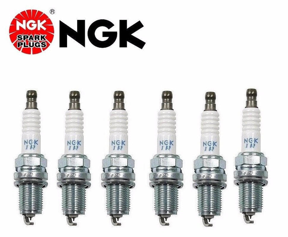 6 Pcs-Ngk Laser Iridium Spark Plugs #4589-For Toyota Lexus OEM Set IFR6T-11