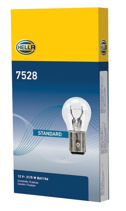 HELLA 7528 Standard Series Incandescent Miniature Light Bulb - greatparts