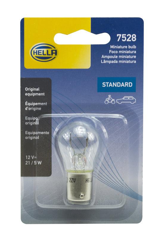 HELLA 7528SB Standard Series Incandescent Miniature Light Bulb - greatparts