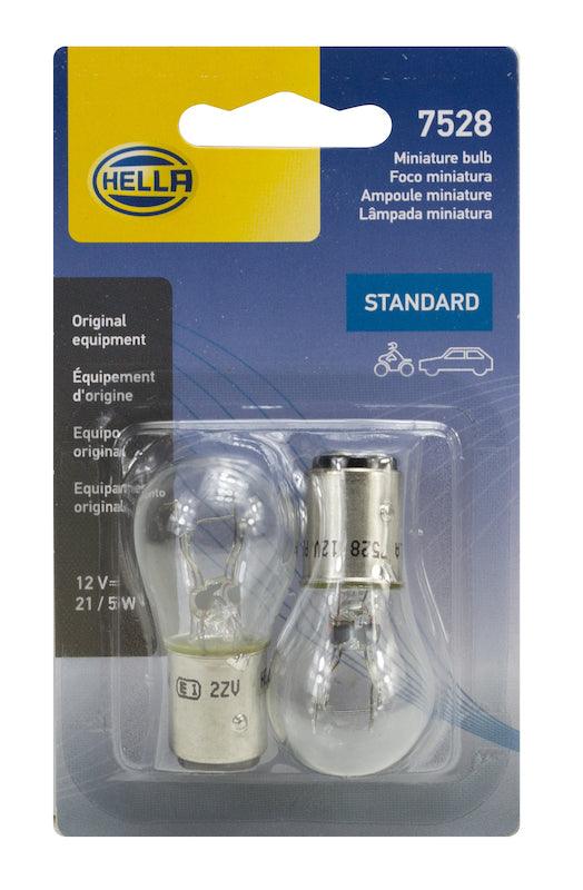 HELLA 7528TB Standard Series Incandescent Miniature Light Bulb - greatparts