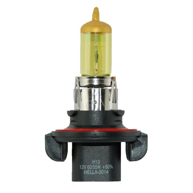 HELLA H13 YL Design Series Halogen Light Bulb - greatparts