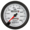 3-3/8 in. SPEEDOMETER 0-160 MPH PHANTOM II - greatparts