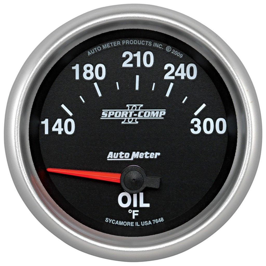 2-5/8 in. OIL TEMPERATURE 140-300 Fahrenheit SPORT-COMP II - greatparts