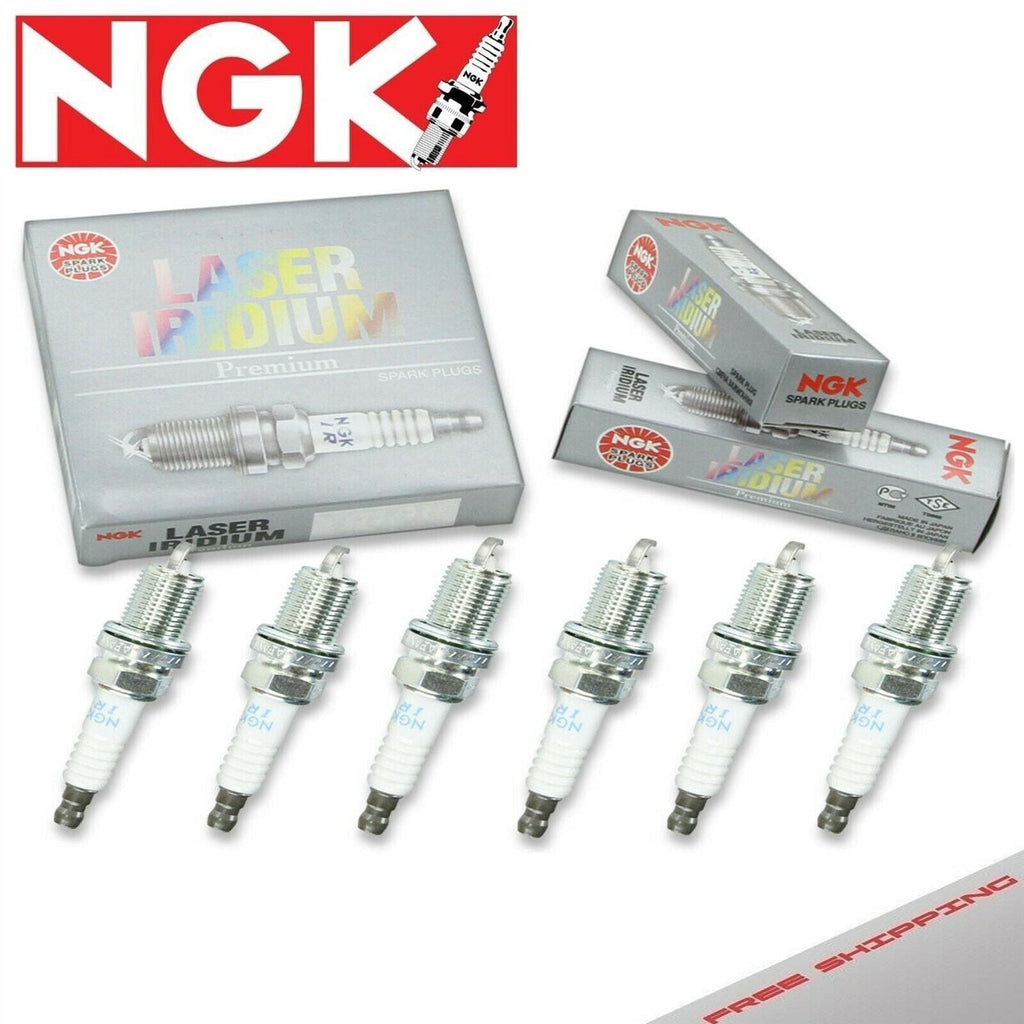 6 NGK Laser Iridium Spark Plugs 2016-2020 for Jeep Grand Cherokee V6-3.6L