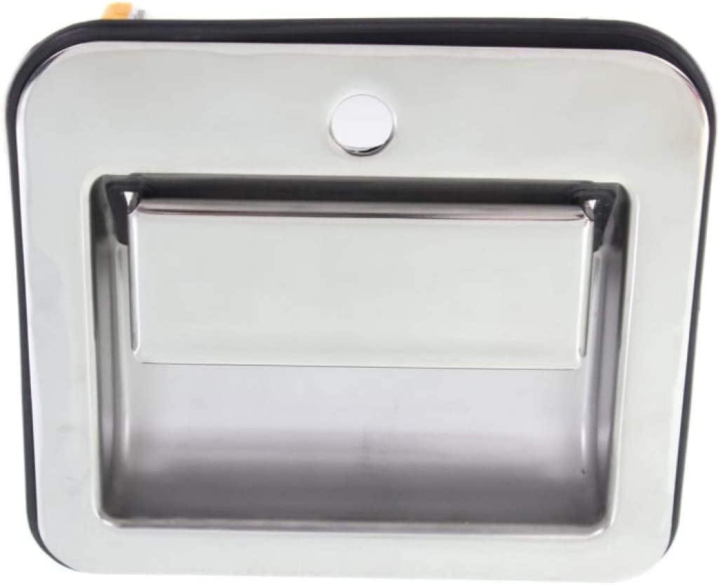 For Kenworth K300 Exterior Door Handle Front, Passenger Side Chrome (1995-2001) | Trim: Base