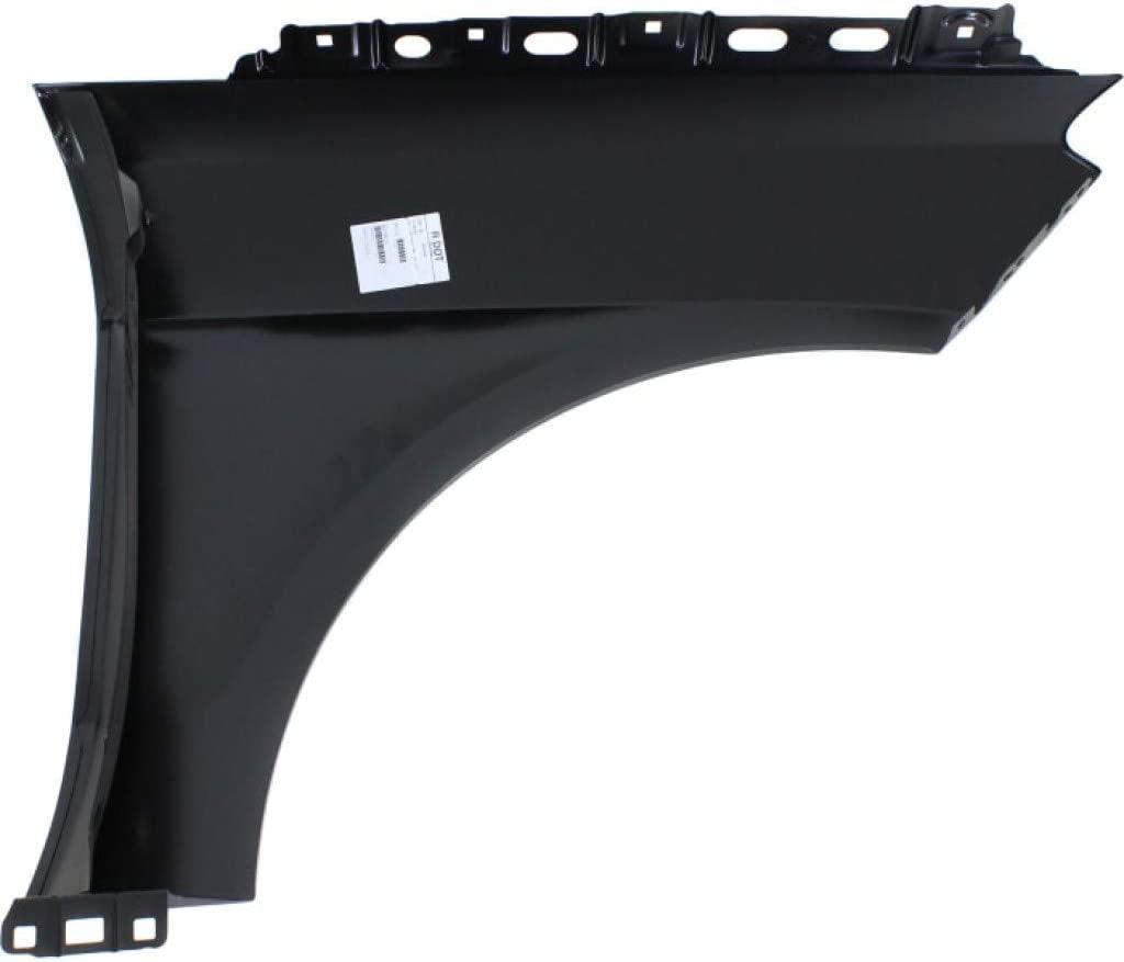 For Mercedes-Benz ML550 2012 2013 2014 Front Fender Driver Side | Replacement for 1668802500, MB1240138 | Trim : Base