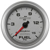 2-5/8 in. FUEL PRESSURE 0-15 PSI ULTRA-LITE II - greatparts