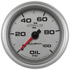 2-5/8 in. OIL PRESSURE 0-100 PSI ULTRA-LITE II - greatparts