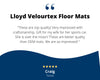 Lloyd Velourtex Trunk Carpet Mat for '06-07 Chevy Malibu W/Chevy Bowtie & Word