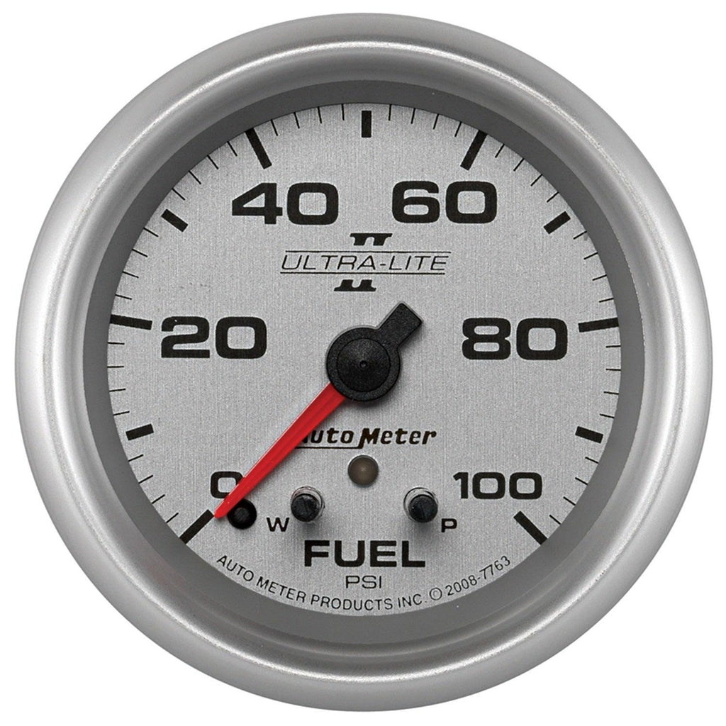 2-5/8 in. FUEL PRESSURE 0-100 PSI ULTRA-LITE II - greatparts