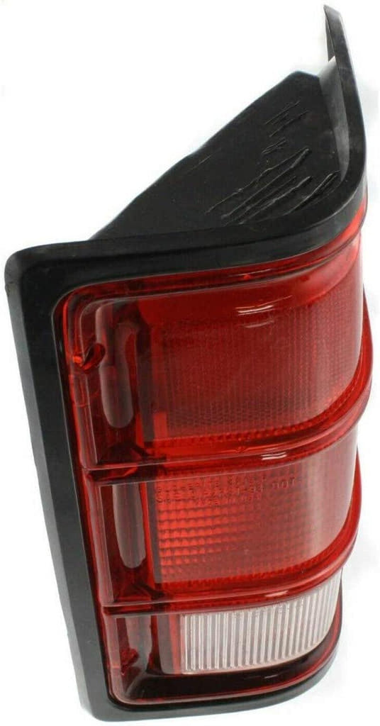 Compatible with Dodge W150/W250/W350/D150/D250/D350/Ramcharger Tail Light Assembly 1988 89 90 91 92 1993 Passenger Side W/Black Trim CH2801114 | 55054788