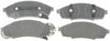 Silver 14D376MX Semi-Metallic Front Disc Brake Pad Set