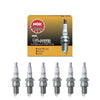 NGK G-Power Platinum Spark Plug Set 6PCS. 7082 BPR5EGP