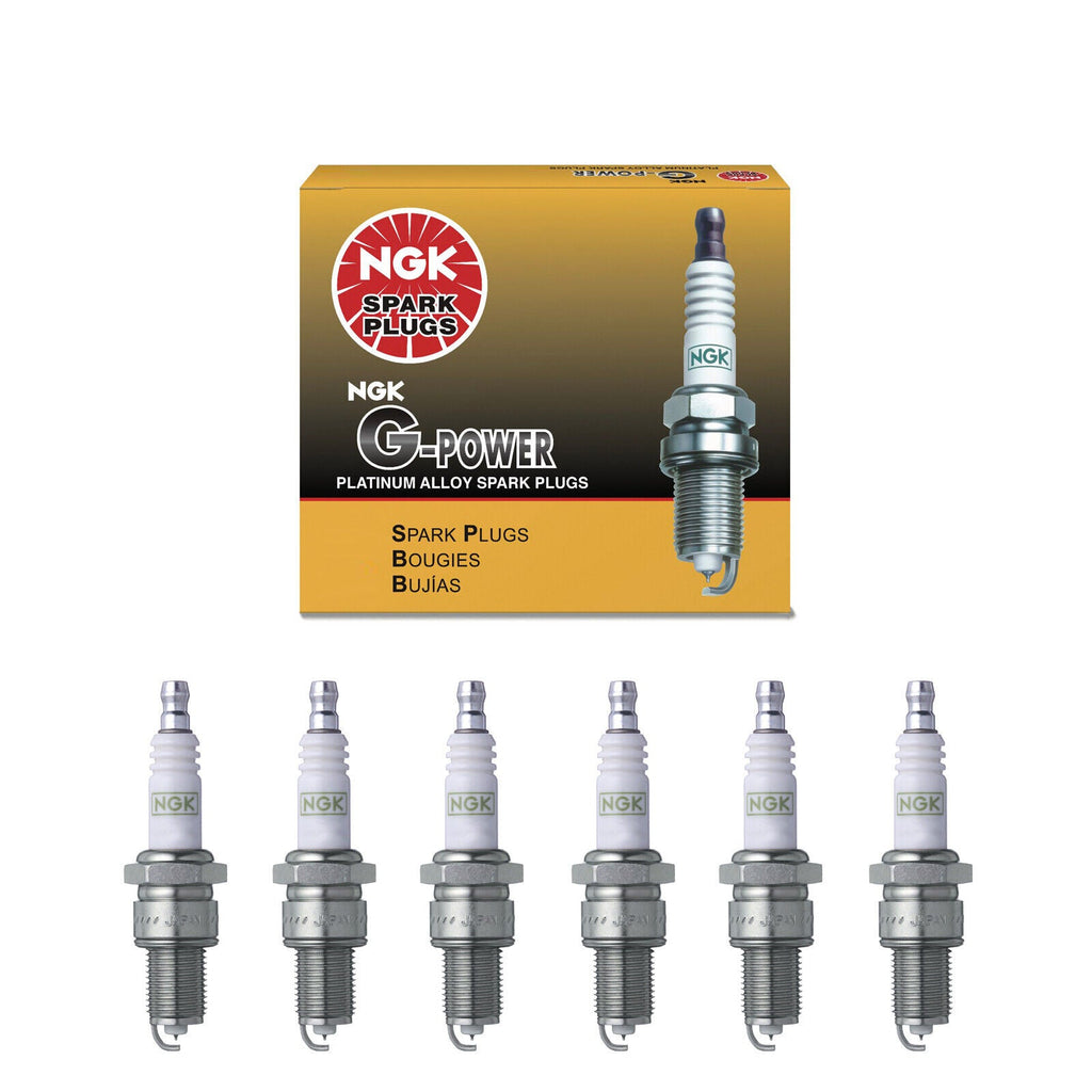 NGK G-Power Platinum Spark Plug Set 6PCS. 7082 BPR5EGP