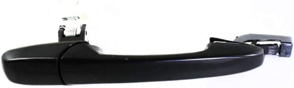 For Mazda RX-8 Exterior Door Handle Front or Rear, Passenger Side Smooth Black (2004-2008) | Trim:All Submodels