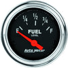 2514 Traditional Chrome Electric Fuel Level Gauge