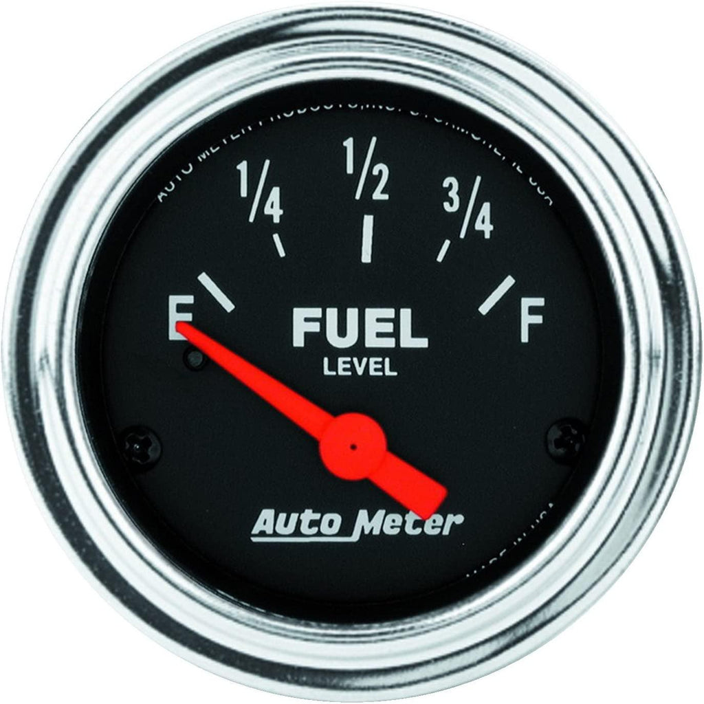 2514 Traditional Chrome Electric Fuel Level Gauge