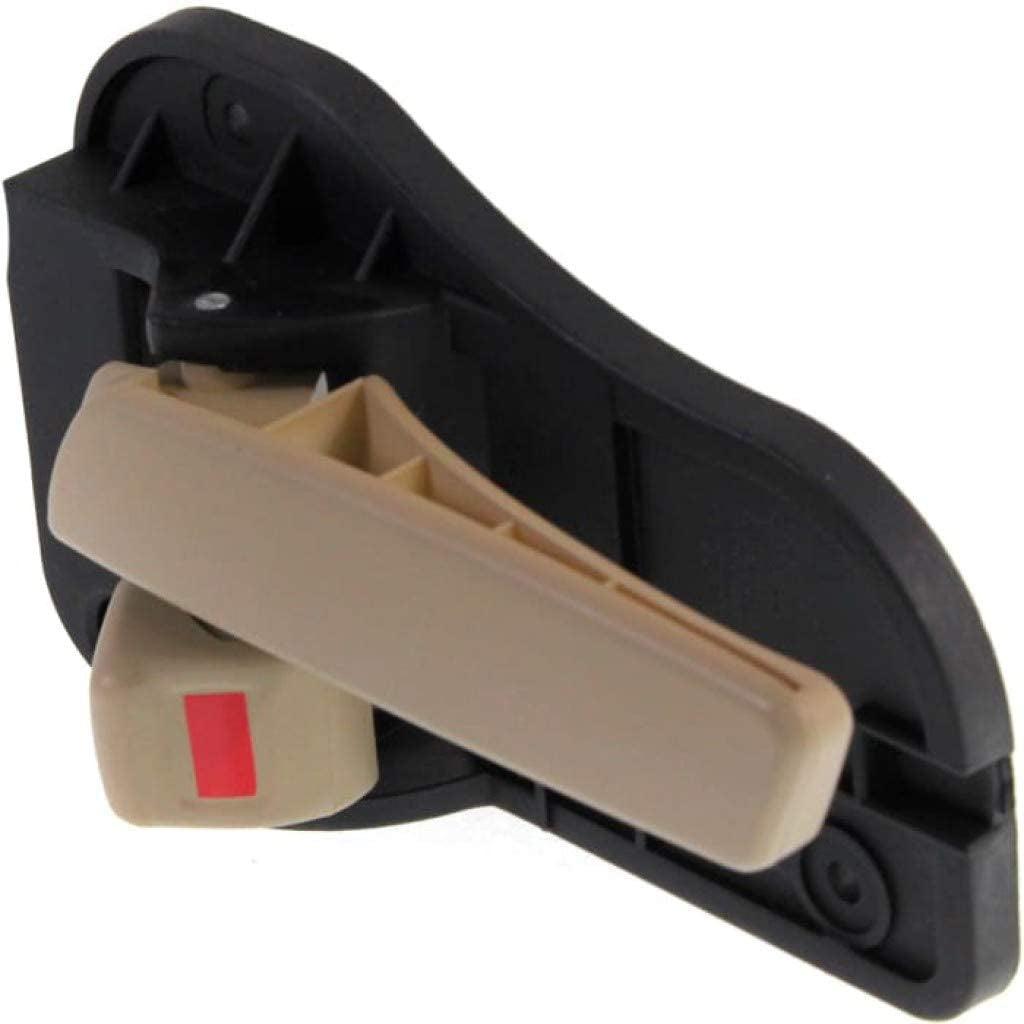 For Kia Rondo Interior Door Handle Front or Rear, Passenger Side Beige (2007-2012) | with Door Lock Button | Trim:All Submodels | KI1353113 | 826201D000RU