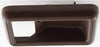 for Nissan 720 Door Handle Trim 1980 81 82 83 84 85 1986 Driver or Passenger Side | Single Piece | Front | inside | Brown | NI1352102 | 806820W100