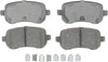 Silver 14D1021CH Ceramic Rear Disc Brake Pad Set