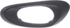 for Chevy Trailblazer EXT Door Handle Trim 2002 03 04 05 2006 Driver Side | Rear | inside | Textured Black | Bezel Only | Plastic | 15214506