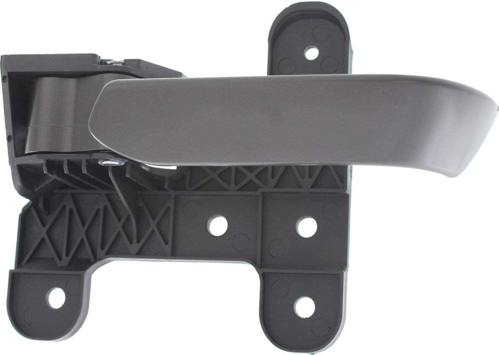 Interior Door Handle Compatible with Armada/Titan 04-14 Front Right and Left Side inside Painted Dark Gray Plastic