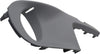 Front Bumper Trim Compatible with 2007-2010 Mini Cooper Outer Primed (Conv 09-10)/Hb/Wagon Passenger and Driver Side