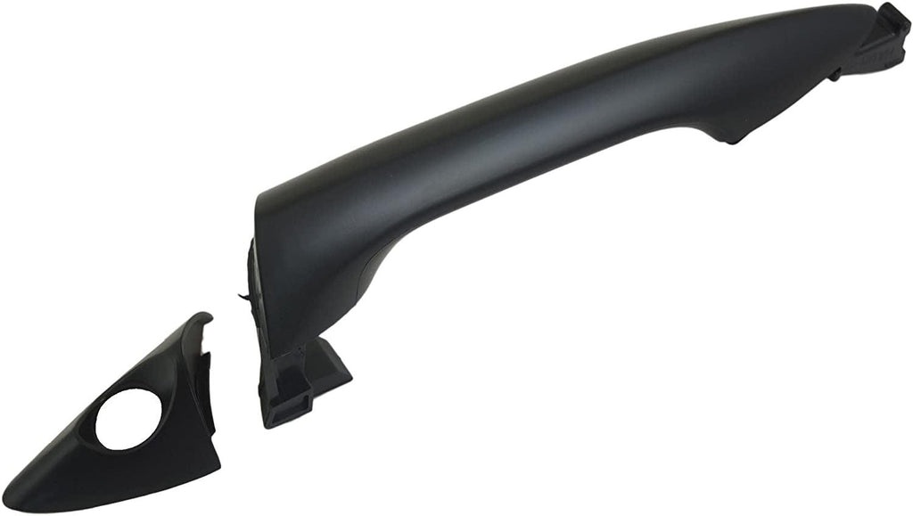 Dorman 92223 Front Driver Side Exterior Door Handle Compatible with Select Hyundai Models, Primed Black