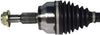 NCV11182 CV Axle Shaft Assembly for Select 2012-18 Ford Focus - Front Left (Driver Side)