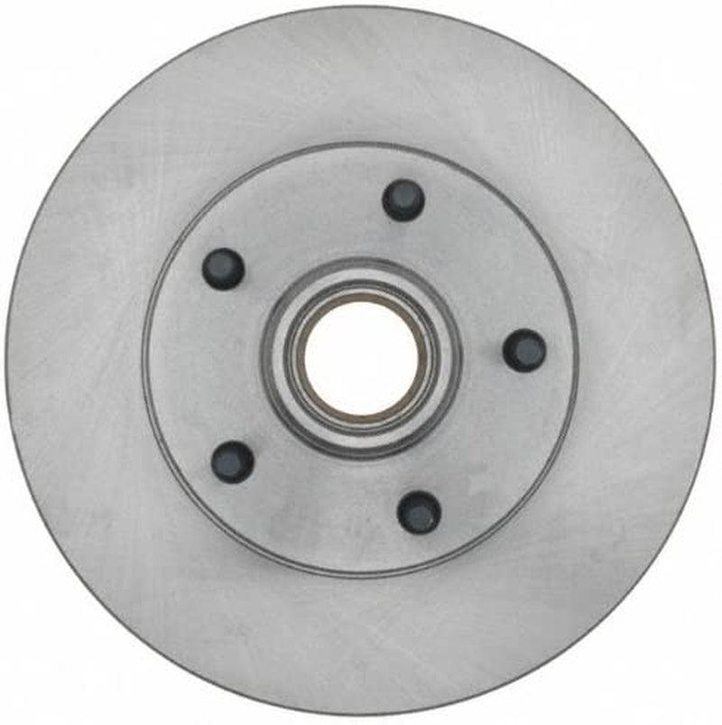 Silver 18A57A Front Disc Brake Rotor and Hub Assembly