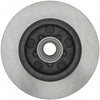 Silver 18A57A Front Disc Brake Rotor and Hub Assembly