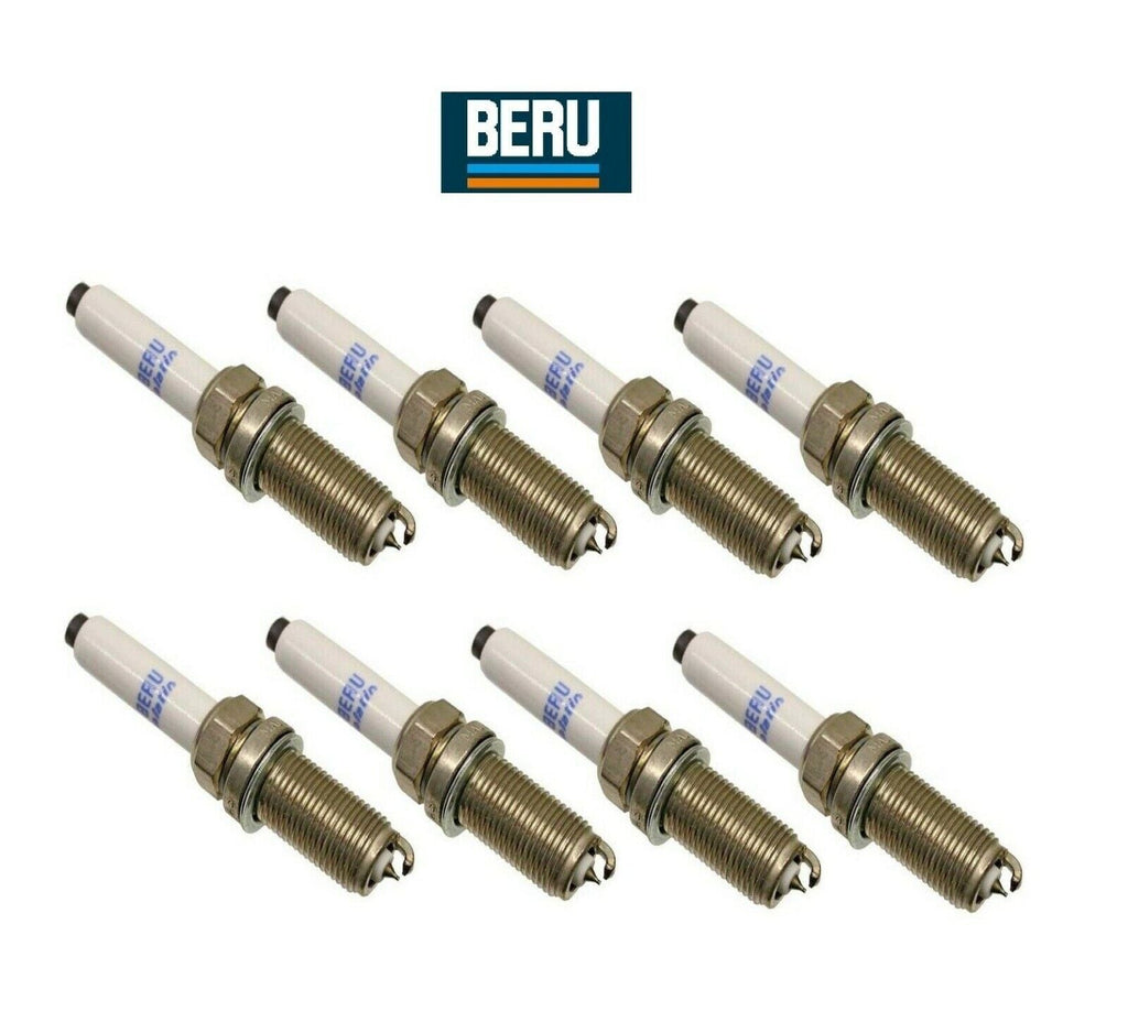 Set of 8 Spark Plugs Beru Z345 / 06K 905 601 M for Audi S7 Audi A8 Quattro RS7