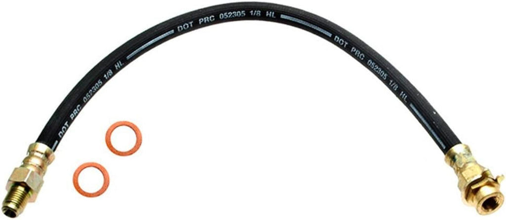 Premium  Element3 16 Inch Hydraulic Brake Hose for Select Chevrolet, Dodge, Fargo, GMC, Oldsmobile Van and Pickup Truck Model Years (BH35018)