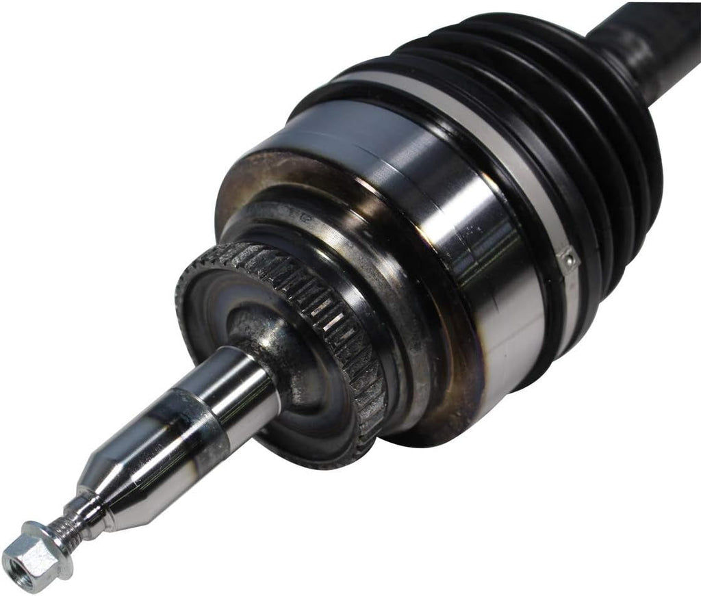 NCV11140 CV Axle Shaft Assembly - Left or Right Front (Driver or Passenger Side), Black & Silver, 5.5 Inch