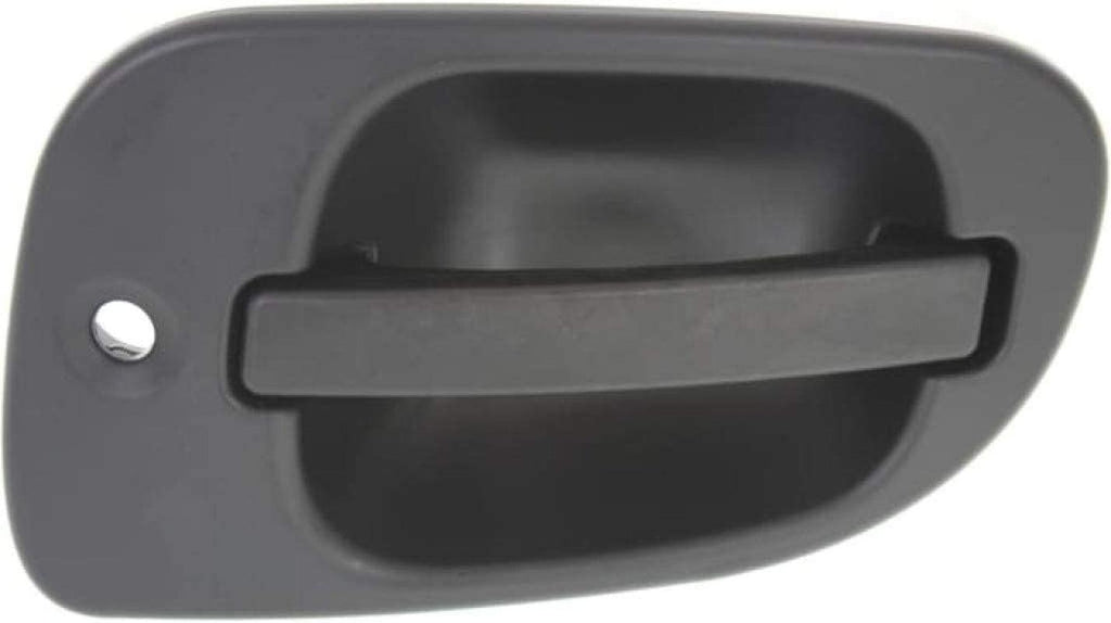 for Freightliner Cascadia Exterior Door Handle Front, Passenger Side Black (2008-2012) | with Key Hole| Trim: 125