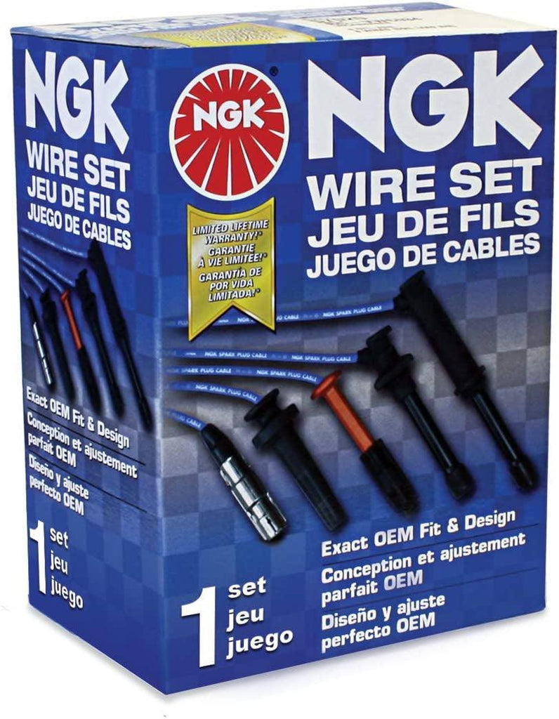 (8129) RC-TE42 Spark Plug Wire Set, Blue