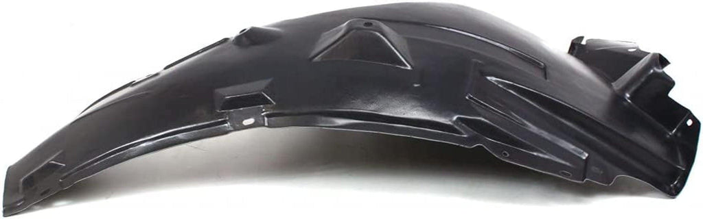 For Infiniti Q60 Splash Guard/Fender Liner 2014 2015 | Front, Driver Side, Rear Section, Convertible | Replacement for 63843JL03A, IN1248115 | Trim: All Submodels