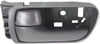 for Toyota Sienna Interior Door Handle Front, Driver Side Gray (2004-2010) | with Door Lock Button| Trim:All Submodels