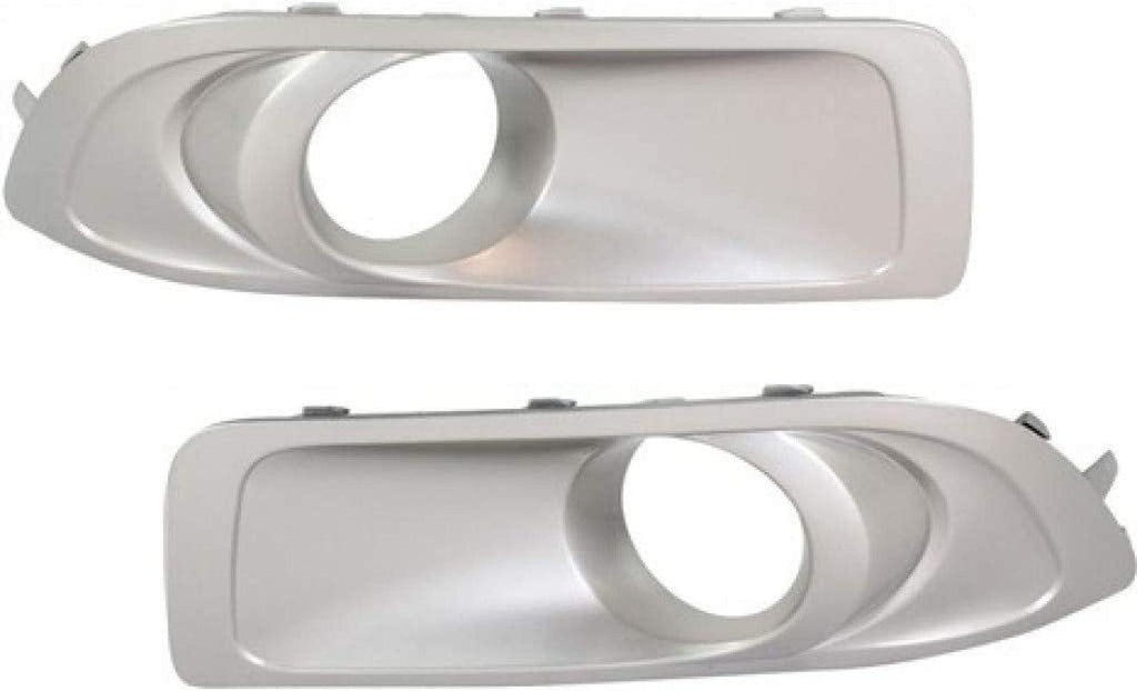 for Subaru Outback Fog Light Cover 2010 2011 2012 Driver and Passenger Side Pair/Set | Primed | DOT Certified | SU1038101, SU1039101 | 57731AJ43A, 57731AJ42A