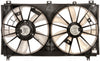 Four Seasons Dual Radiator and Condenser Fan Assembly for 06-10 IS250 76198