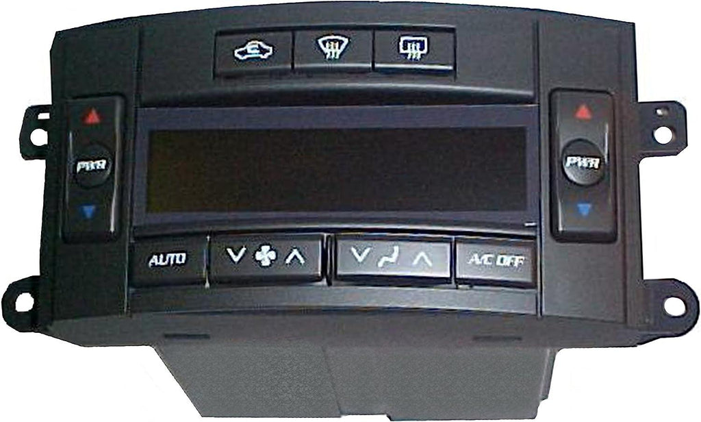 GM Genuine Parts 15-73038 Heating and Air Conditioning Control Panel with Rear Window Defogger Switch